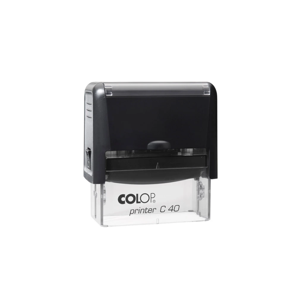 COLOP-PRINTER-40-BLACK Σφραγίδα Αυτόματη Colop C40 (έως 6 σειρές) - Image 1