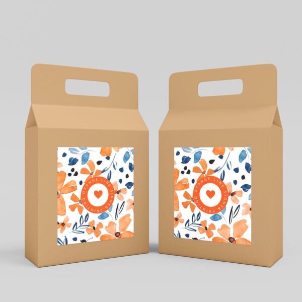 Χάρτινη Ετικέτα 10x10cm