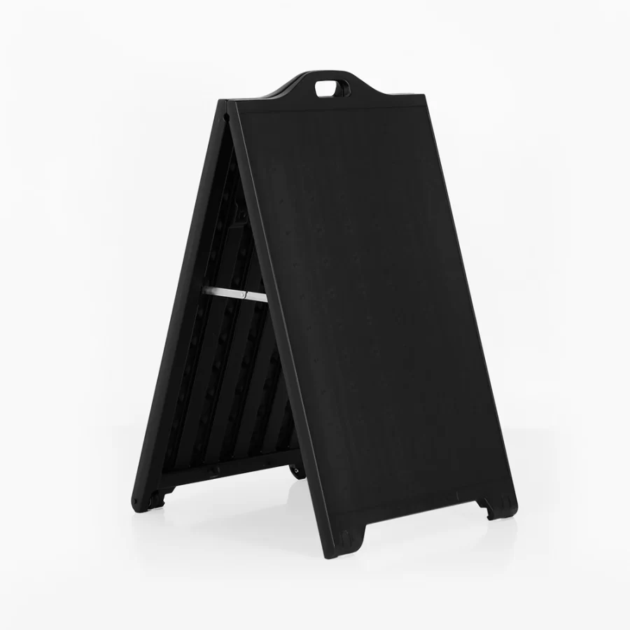 A-BOARD pvc STAND Μαύρο