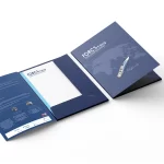 FOLDER A4 με μια τσέπη και θέση για κάρτα με έτοιμο καλούπι - Image 6