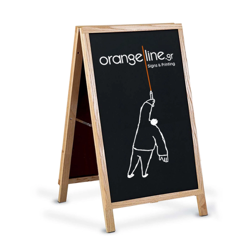 BLACKBORAD ORANGE LINE Blackboard Stand - Image 1